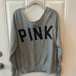Victoria’s Secret Pink Off the Shoulder Sweatshirt